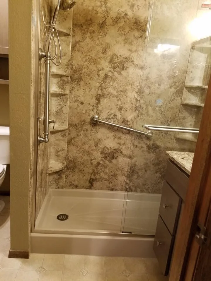All County One Day Bath accessible walk-in shower
